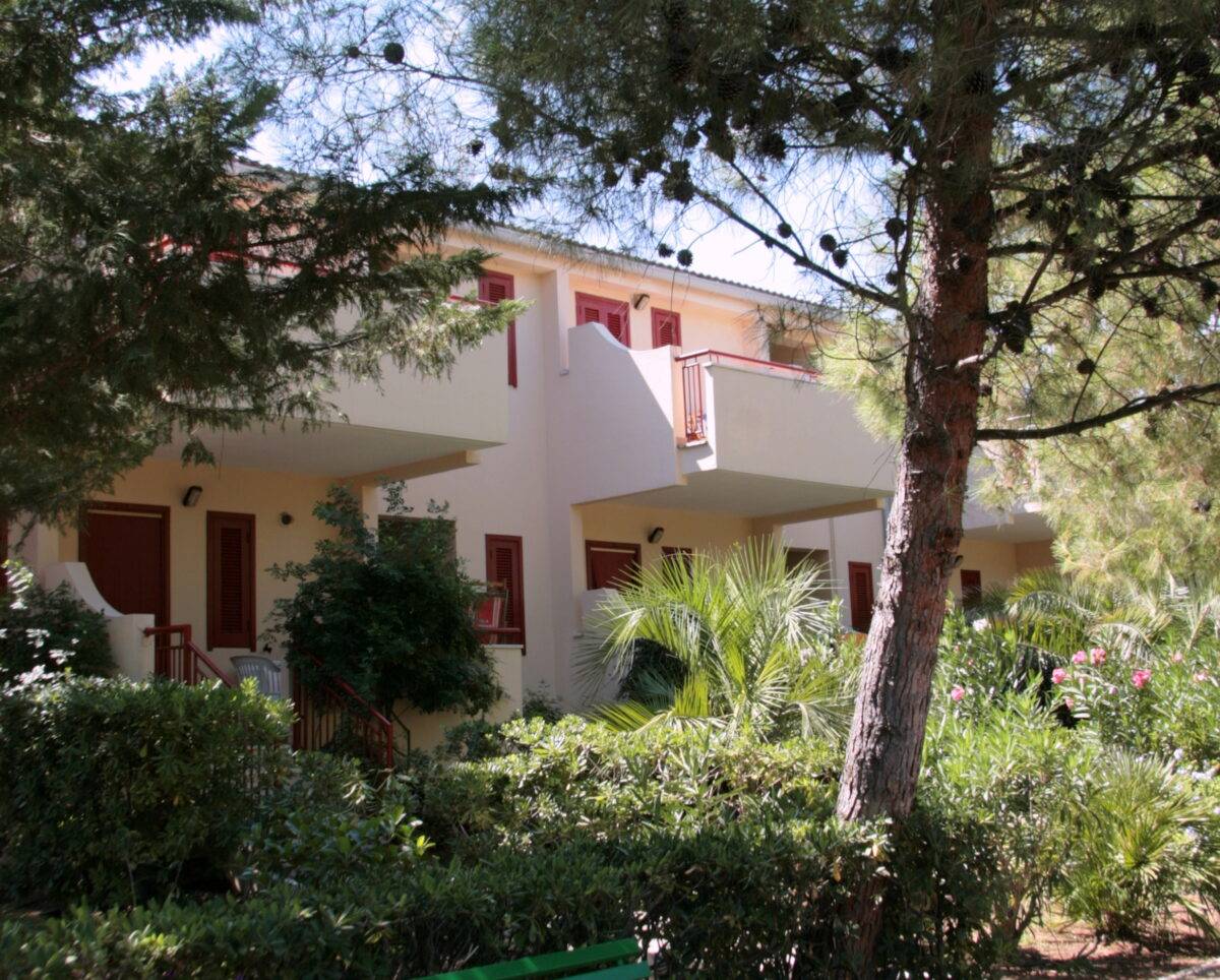 Vista esterna appartamenti Residence Villa Agrimare